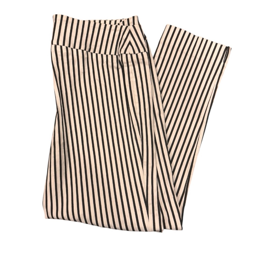 Lisette Striped Navy and White Pants